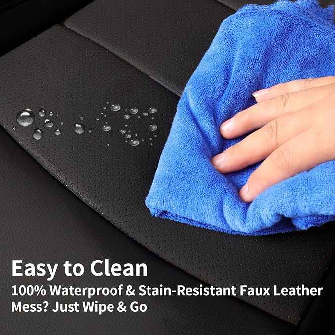 Seat Covers for Toyota Sienna — Full Set — Black