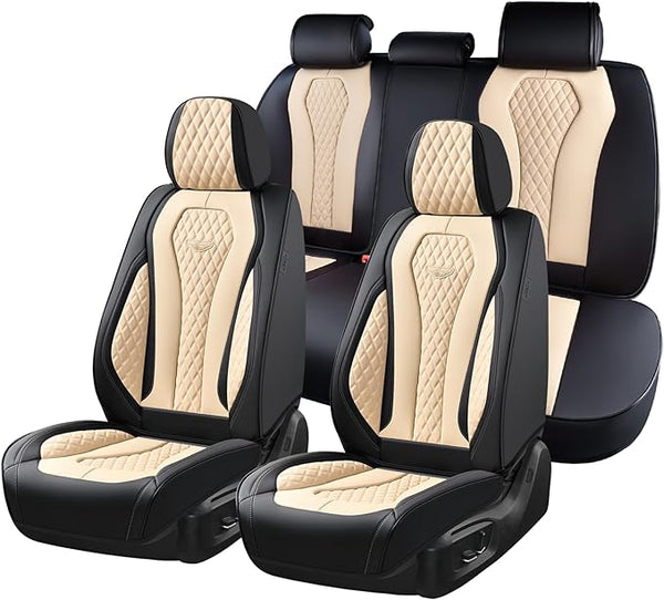 Universal Seat Covers โ Full Set โ Beige