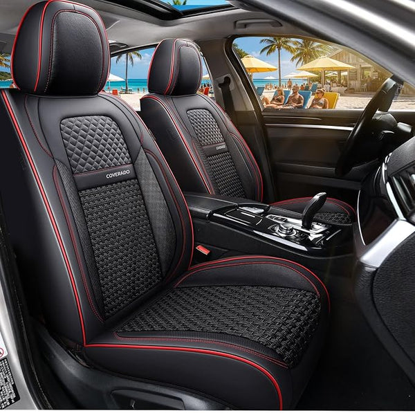 Universal Seat Covers โ Front Seat โ Black