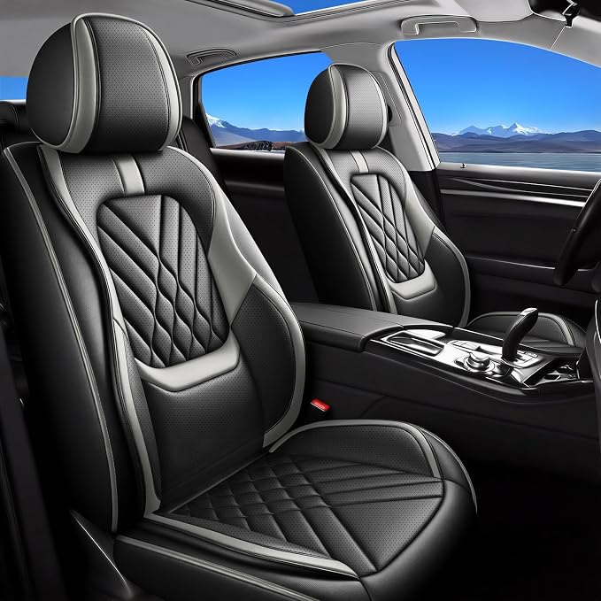 Seat Covers for Nissan Rogue — Full Set — Gray