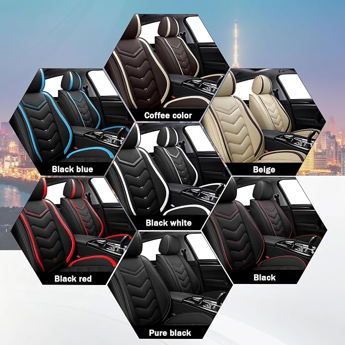 Seat Covers for Honda Civic — Black