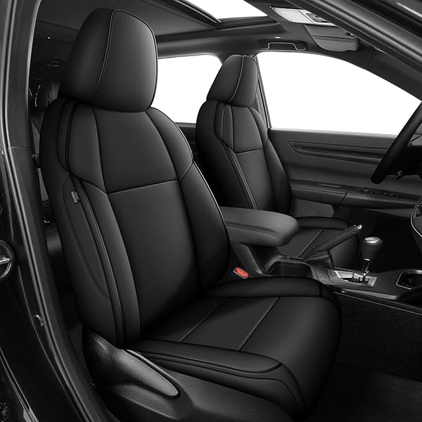 Faux Leather Seat Covers for Toyota RAV4 โ Full Set โ Black