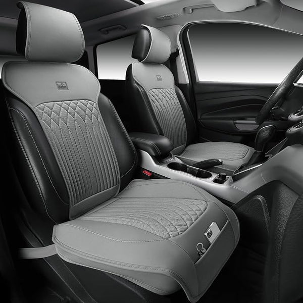 Universal Seat Covers โ Front Seat โ Gray