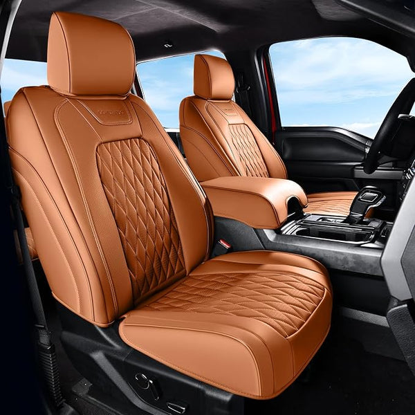Seat Covers for Multiple Vehicles โ Front Seat โ Orange