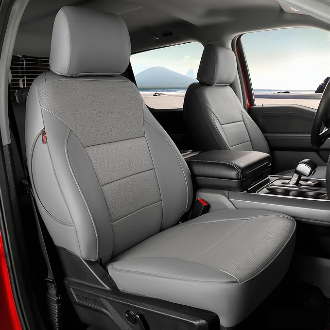 Seat Covers for Multiple Vehicles — Full Set — Gray