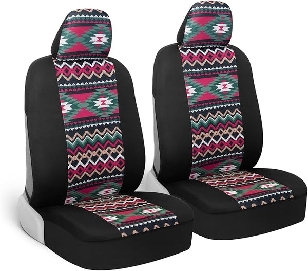 Universal Seat Covers โ Front Seat โ Pink