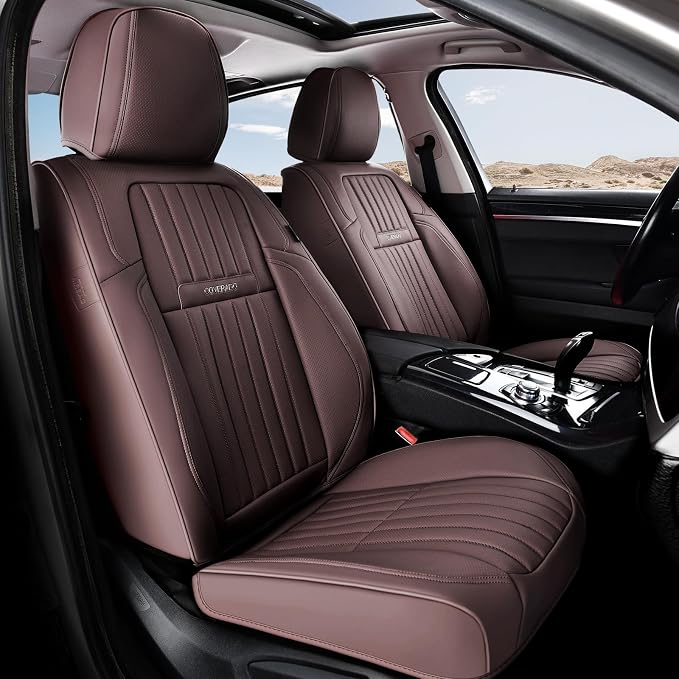 Universal Seat Covers — Front Seat — Coffee