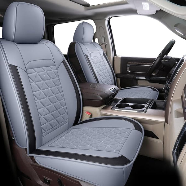 Seat Covers for Multiple Vehicles โ Front Seat โ Gray