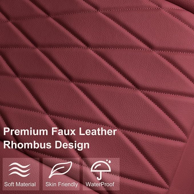Universal Seat Covers — Front Seat — Burgundy