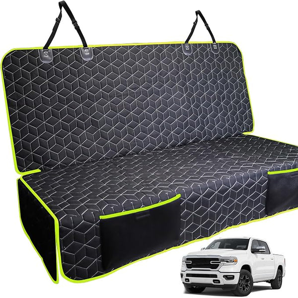 Pet Car Seat Protector โ Front Seat โ Green