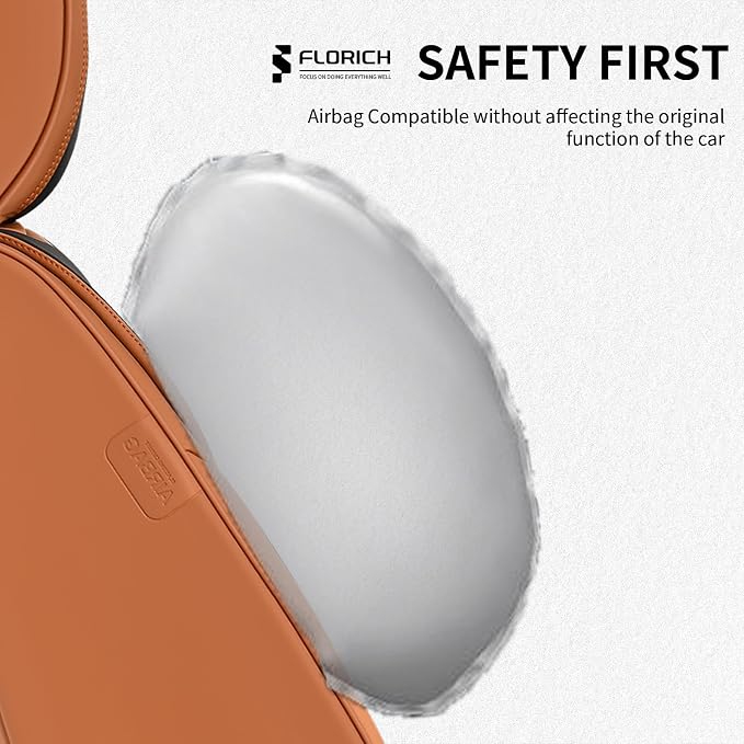 Universal Seat Covers — Front Seat — Brown / Black