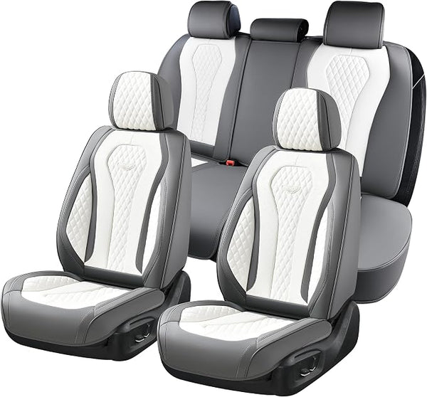 Universal Seat Covers โ Full Set โ White