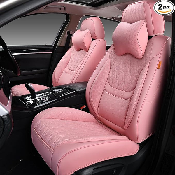 Universal Seat Covers โ Front Seat โ Pink