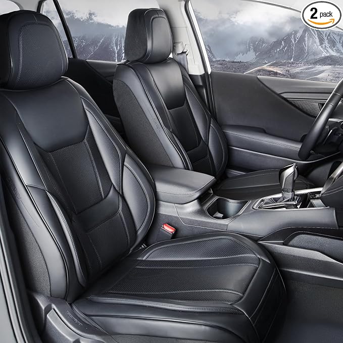 Seat Covers for GMC Canyon — Front Seat — Black