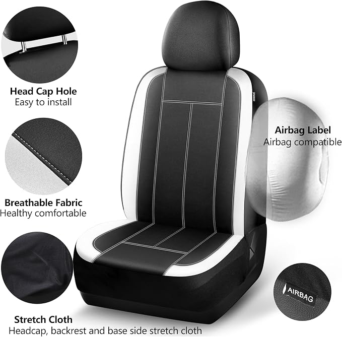 Universal Neoprene Seat Covers — Front Seat