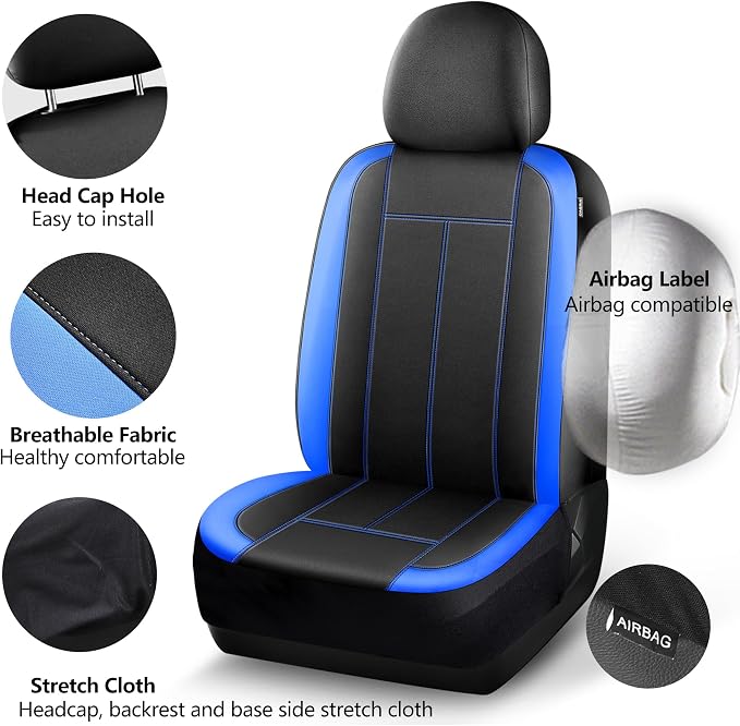 Universal Neoprene Seat Covers — Front Seat