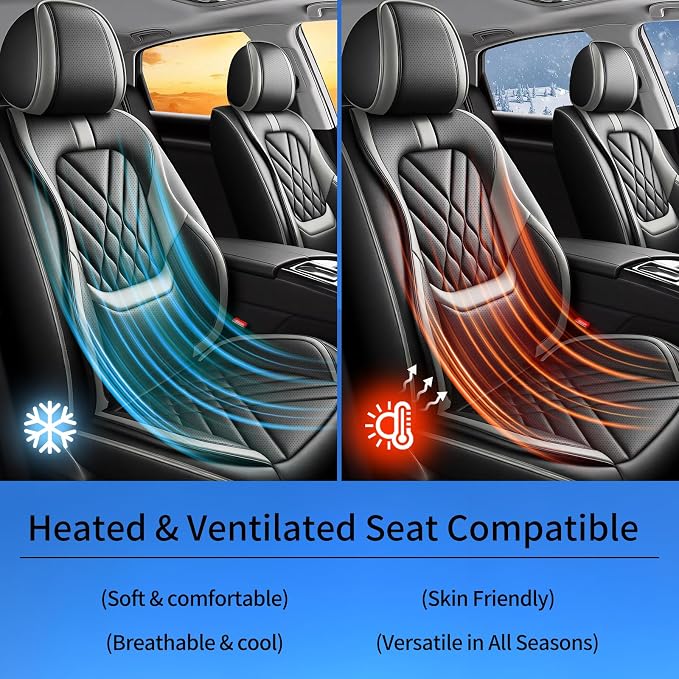 Seat Covers for Nissan Sentra — Full Set — Gray