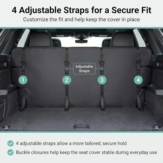 Universal Faux Leather Seat Covers — Gray