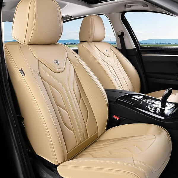 Universal Seat Covers โ Front Seat โ Beige