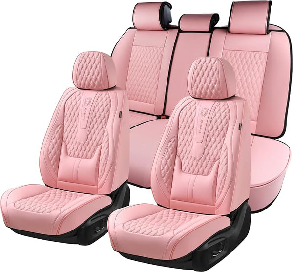 Universal Seat Covers โ Full Set โ Pink