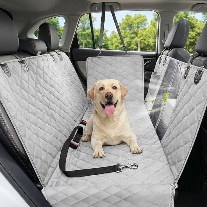 Pet Car Seat Protector — Gray