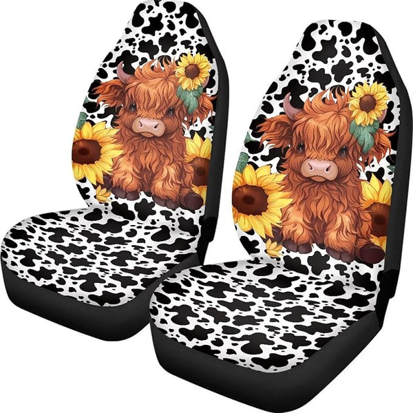 Car Seat Covers โ Front Seat โ Black