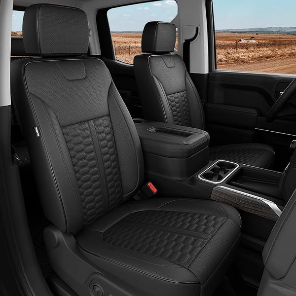 Faux Leather Seat Covers for Chevrolet Silverado / GMC Sierra