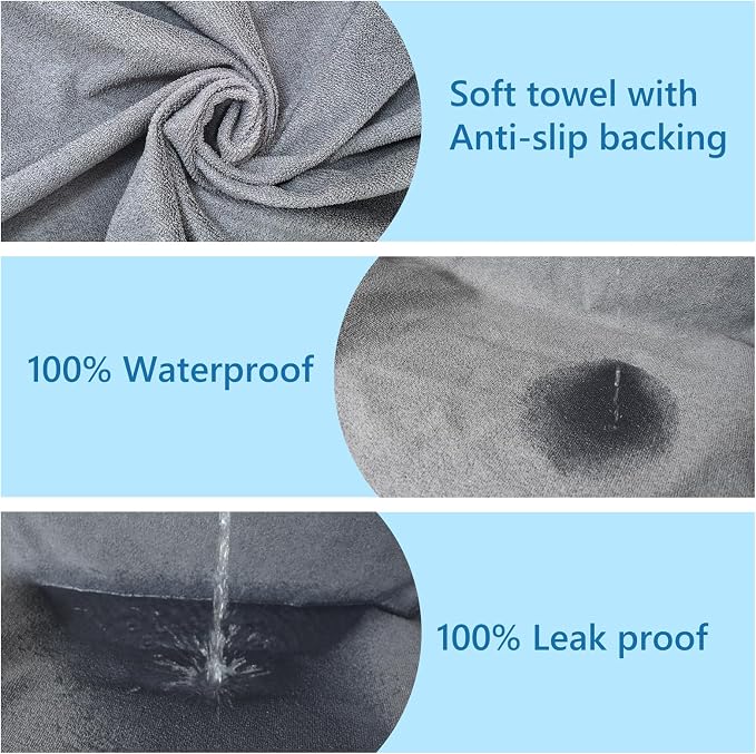 Universal Seat Covers — Front Seat — Gray