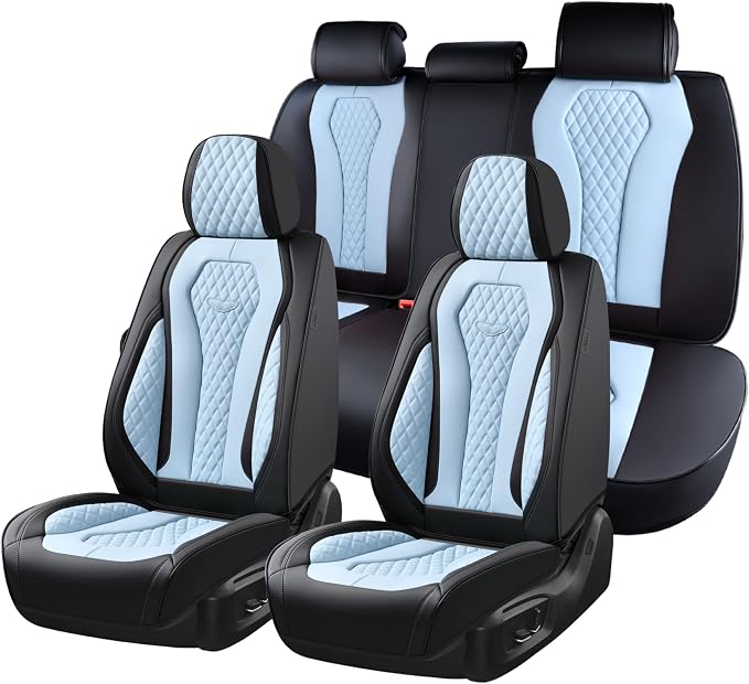 Universal Seat Covers — Full Set — Blue