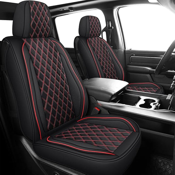 Seat Covers for Chevrolet Silverado / GMC Sierra โ Full Set โ Red