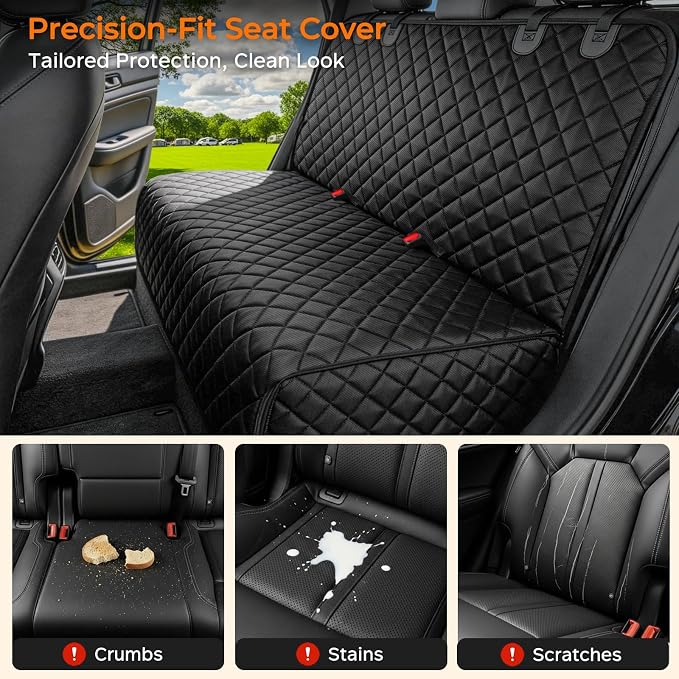 Pet Car Seat Protector — Black