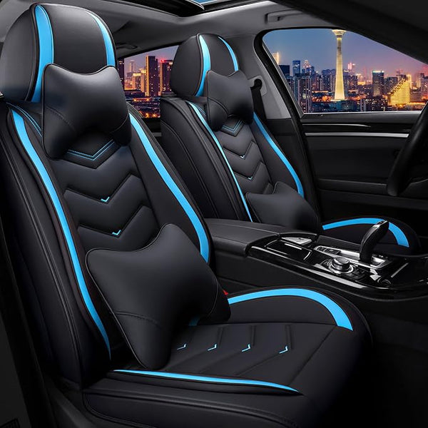 Seat Covers for Honda Civic โ Black / Blue