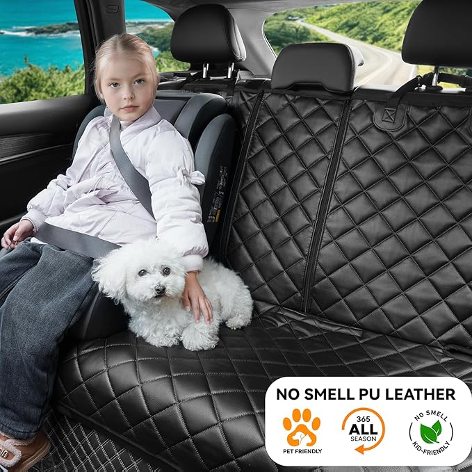 Pet Car Seat Protector — Black