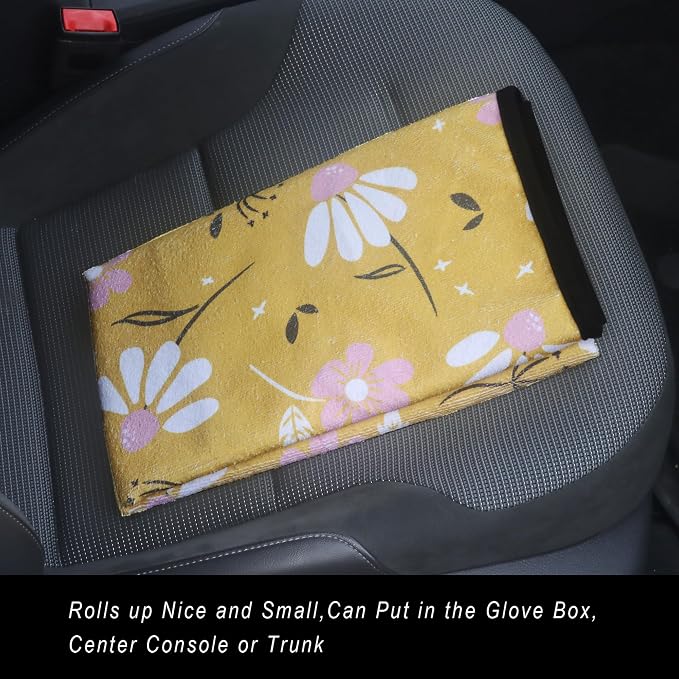 Car Seat Covers — Front Seat — Yellow