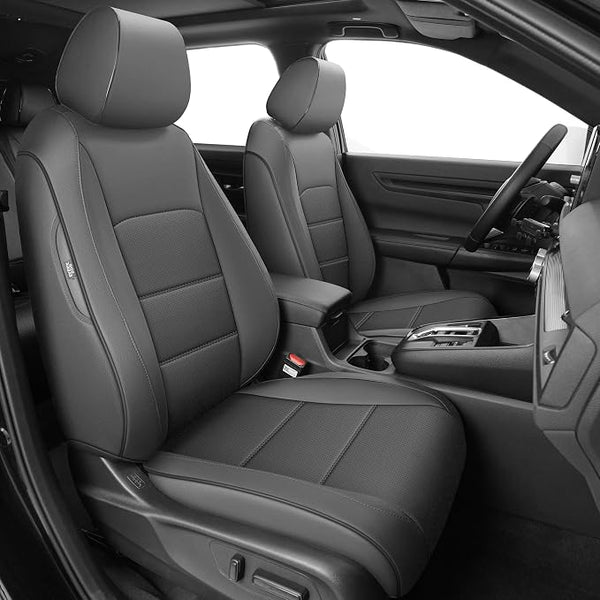 Faux Leather Seat Covers for Honda CR-V โ Full Set โ Gray
