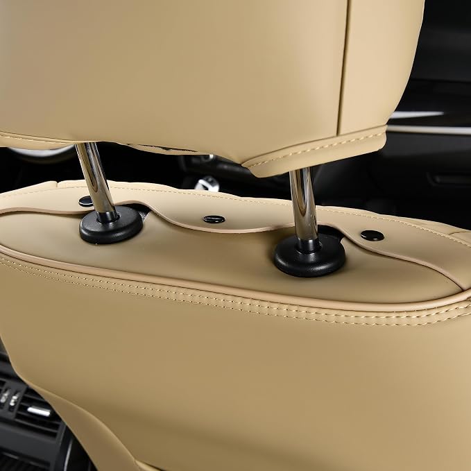 Universal Seat Covers — Full Set — Beige
