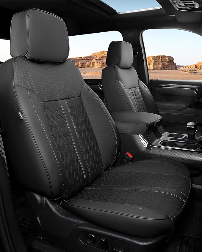 Faux Leather Seat Covers for Chevrolet Silverado / GMC Sierra