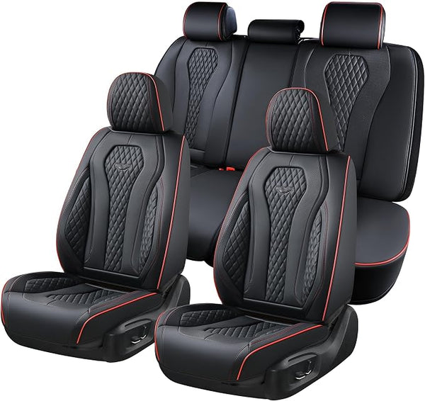 Universal Seat Covers โ Full Set โ Black