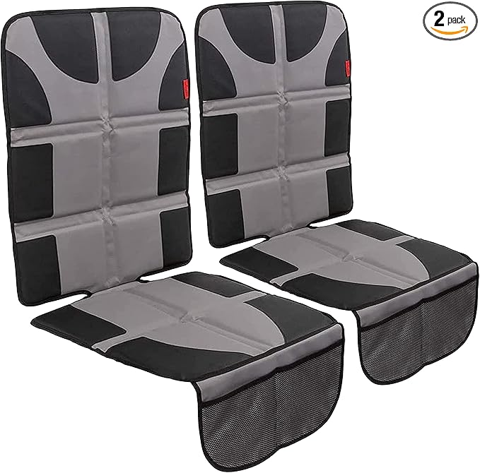Child Car Seat Protector — Gray