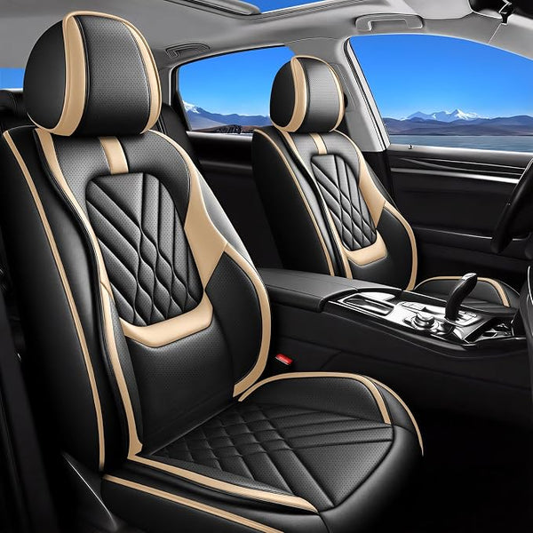 Seat Covers for Nissan Maxima โ Full Set โ Beige