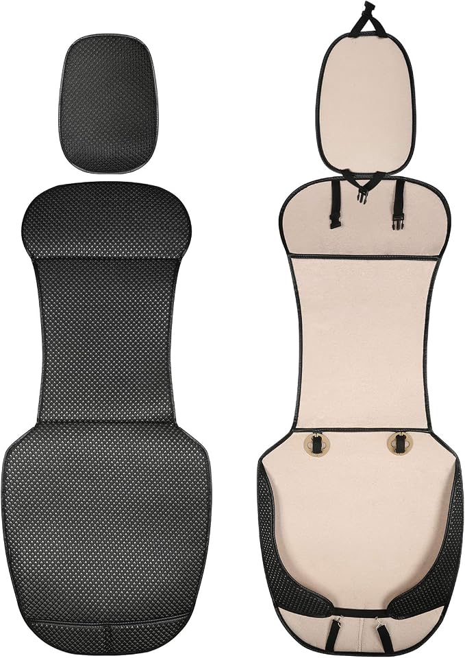 Universal Seat Covers — Front Seat — Black / Gray