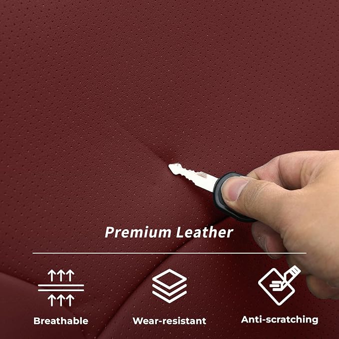 Seat Covers for Toyota Sienna — Full Set — Red