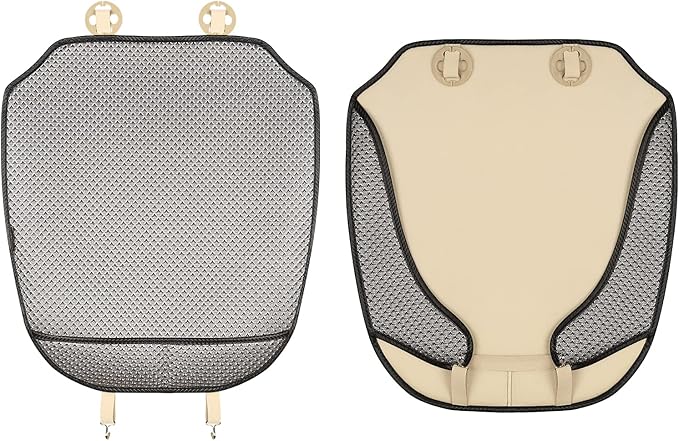 Universal Seat Covers — Front Seat — Gray
