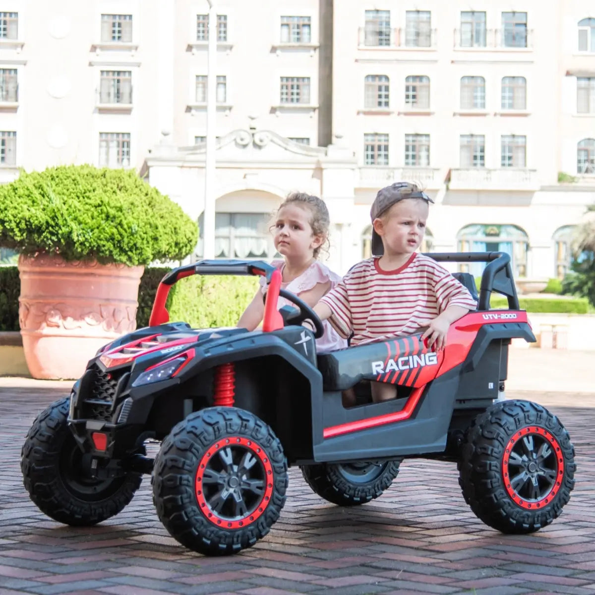 2026 24V Dune Buggy Buccaneer 4X4 2 Seater XXL Kids Ride On Car with Remote Control