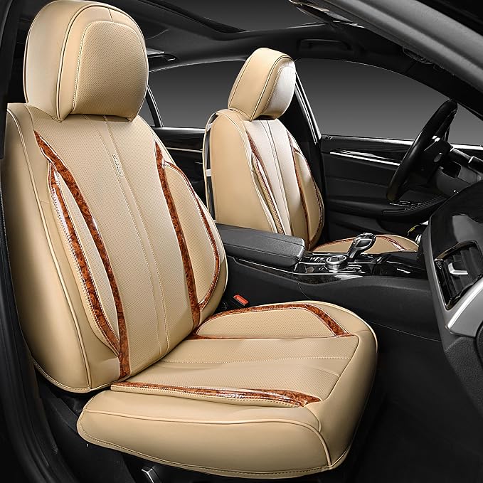 Universal Seat Covers — Full Set — Beige