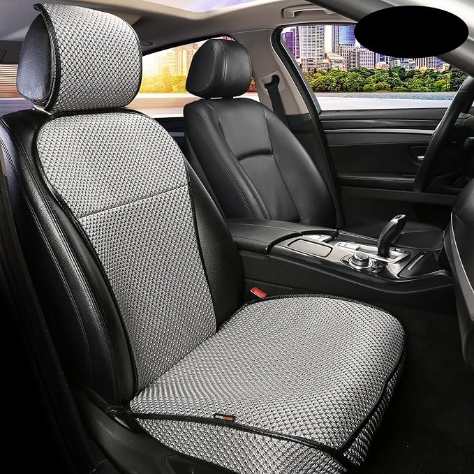 Universal Seat Covers — Front Seat — Gray