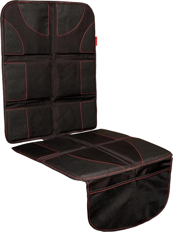 Child Car Seat Protector โ Black / Red