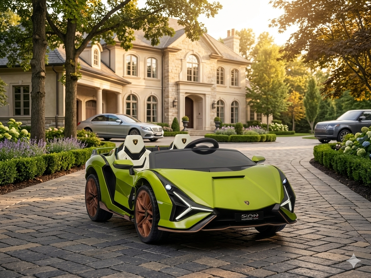 2026 24V Lamborghini Sian 2-Seater Ride-On Car
