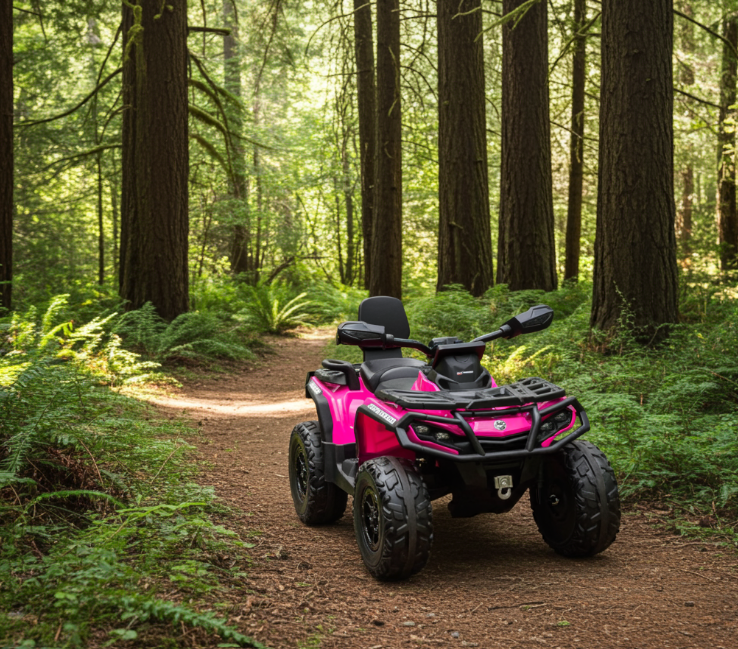 2026 Can Am Outlander 24V 4X4 2 Seater Kids Ride On ATV