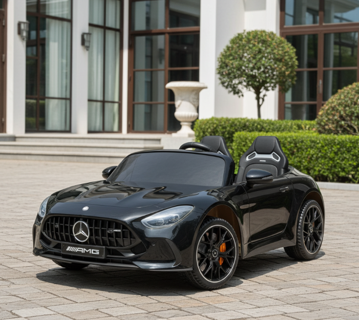 2026 24V Mercedes AMG GT63 2 Seater Kid Ride On Car with Remote Control AND SILENT MOTORS